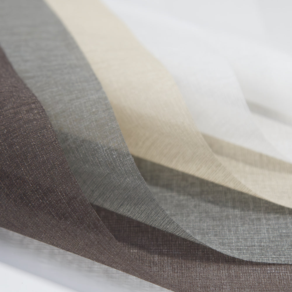 SmartWave Motorized Cordless Roman Shades 40% Blackout Panorama