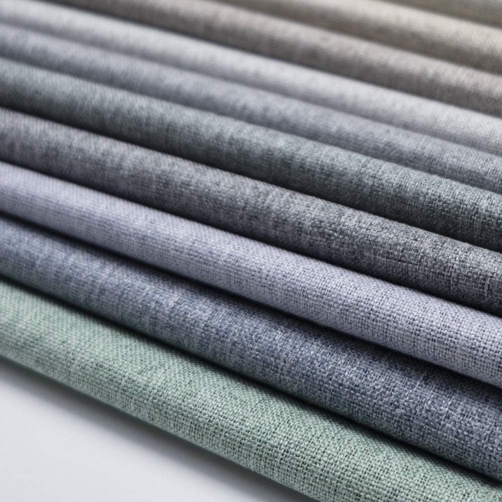 SmartWave Motorized Soft Fold / Hobbled Roman Shades 100% Blackout Harmony