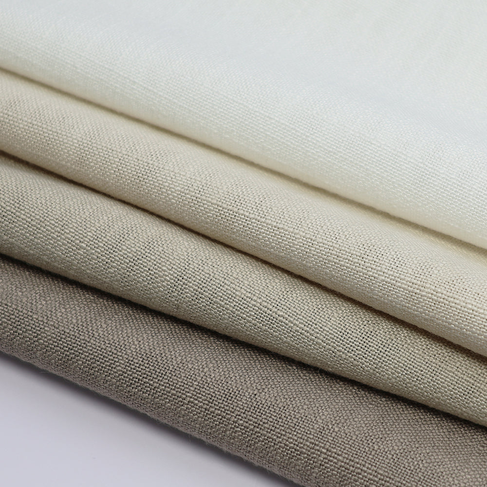 SmartWave Motorized Light Filtering Soft Fold / Hobbled Roman Shades 60% Blackout Pioneer