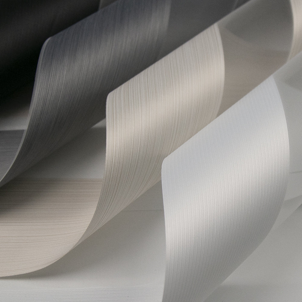 SmartWave Motorized Translucent Zebra Shades 65% Blackout 3.9 Inches Vitality
