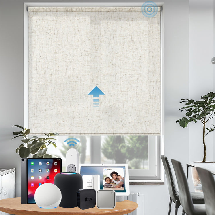 Motorized Roller Shades | Custom Smart Blinds | SmartWave
