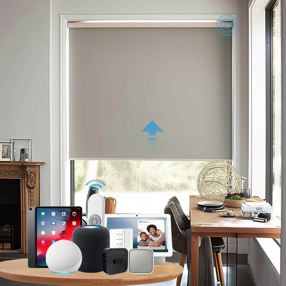 Motorized Roller Shades | Custom Smart Blinds | SmartWave