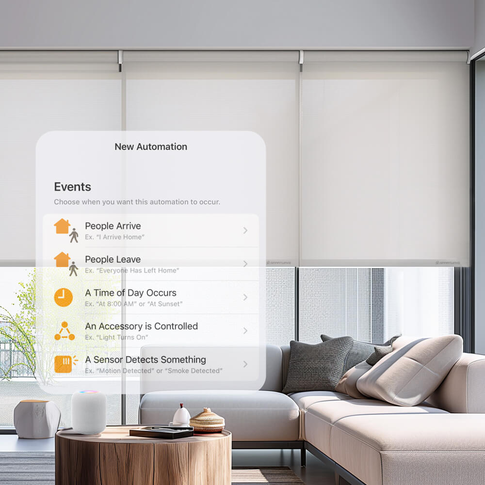 SmartWave Motorized Roller Shades 100% Blackout Dual-Sided Galaxy