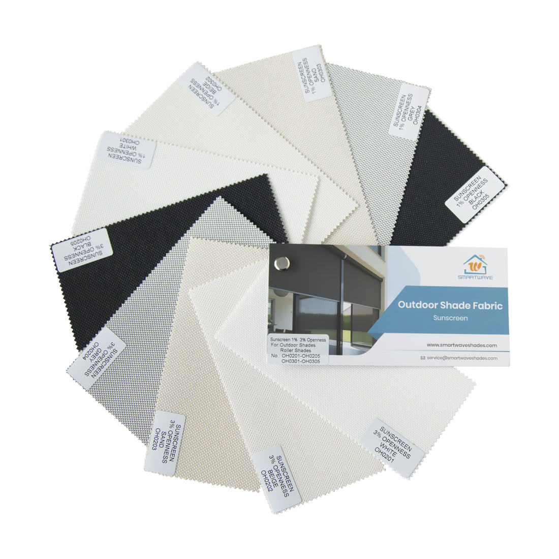 Outdoor Shade Fabric Samples