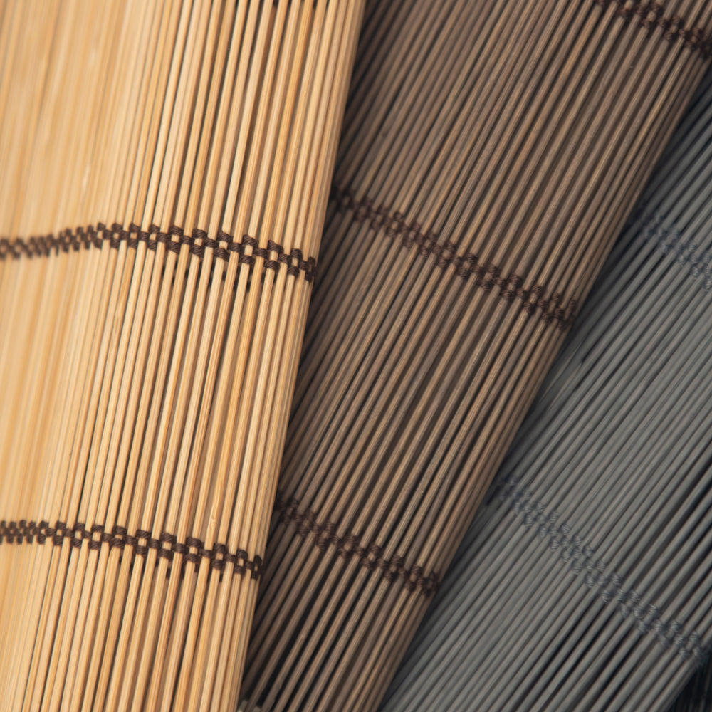 B*様 ideaswam SmartWave Motorized Woven Wood Bamboo Shades Whiser
