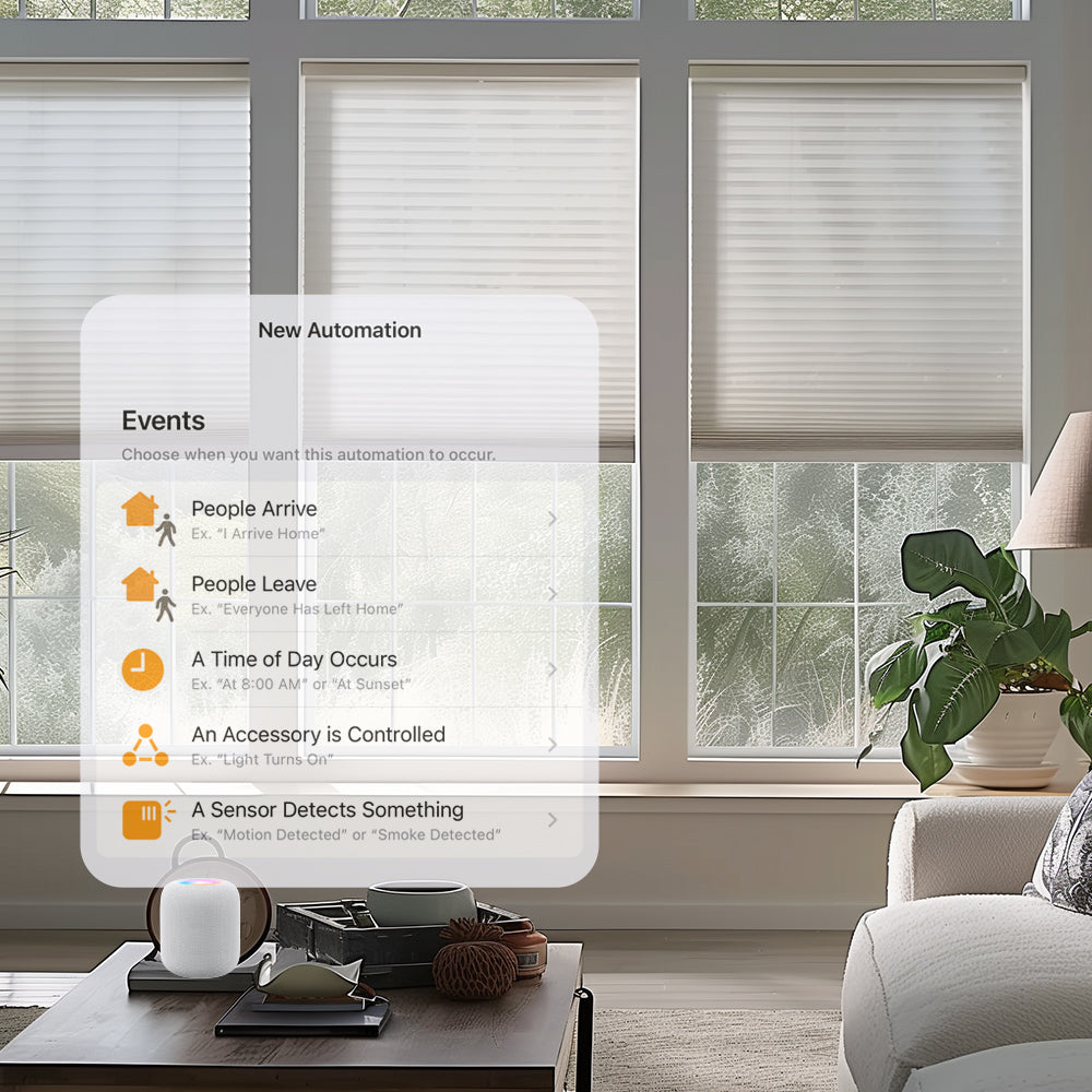 SmartWave Motorized Blackout Cellular Shades Venus